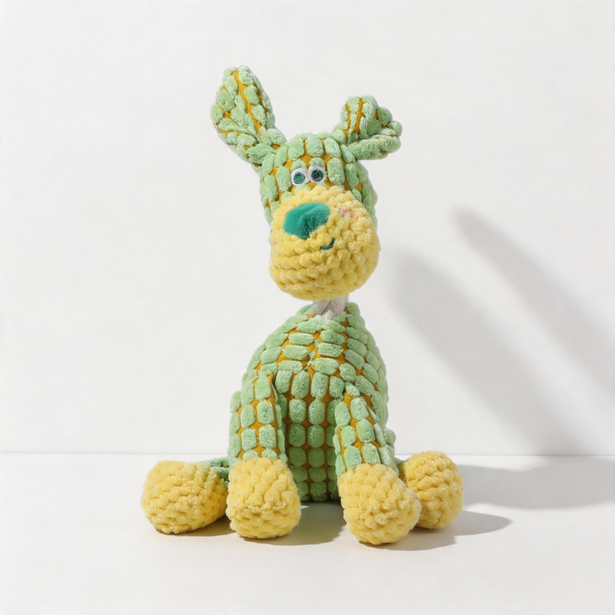 Silly Squeaky Plush Dog Toy — Cute Animal Chew Toy for Dogs | PP Cotton Stuffed, Interactive Pet Toy