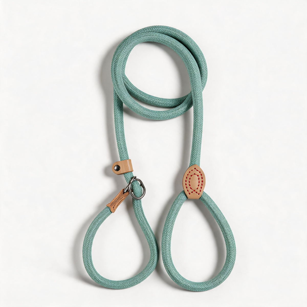 Slip Lead Dog Leash — 2-in-1 Collar & Leash, Anti-Pull PP Braided Rope | 5 Sizes, 8 Colors